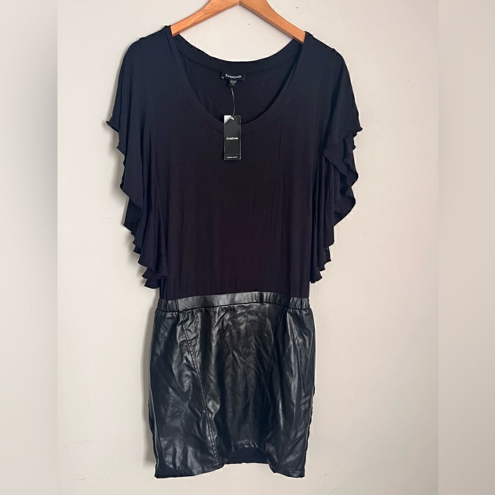 NWT. Bebe T-Shirt Dress